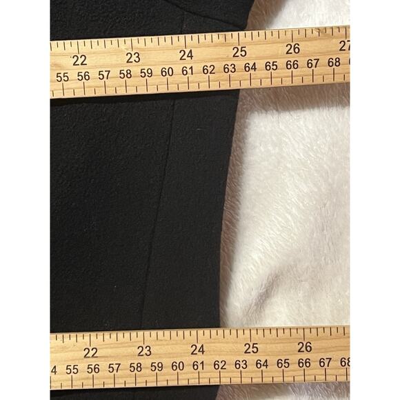 Banana Republic Mens 44 XL Black Cashmere Wool Long OverCoat Top Coat - Picture 10 of 13